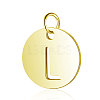 304 Stainless Steel Charms Ion Plating(IP) A-STAS-S105-T514G-L-1
