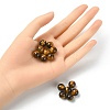 Natural Tiger Eye Round Beads G-YW0001-57-4