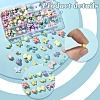 199Pcs Opaque Acrylic Imitation Pearl Beads OACR-YW0003-13-2