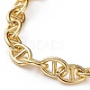 Brass Mariner Link Chain Bracelets BJEW-JB05816-2