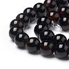 Natural Black Onyx Beads Strands G-L555-04-8mm-2