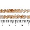 Heated Natural Citrine Beads Strands G-B088-C17-05-5