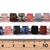 Natural & Synthetic Mixed Stone Beads Strands G-N353-02A-01-5