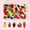 36Pcs 9 Styles Handmade Lampwork Pendants LAMP-FS0001-41-6
