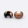 Brass Crimp Beads Covers X-KK-H290-NFR-NF-1