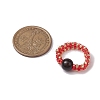 Glass Seed Beaded Stretch Finger Rings RJEW-MZ00019-3