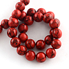 Synthetical Turquoise Gemstone Round Bead Strands TURQ-R035-8mm-04-2