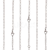 10Pcs 667 Stainless Steel Paperclip Chain Necklaces NJEW-BBC0001-48A-P-6