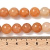 Natural Red Aventurine Bead Strands G-P257-02-10mm-01-3