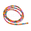 Ice Cream Color Dyed Natural Freshwater Shell Beads Strands SHEL-G018-01D-2
