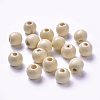 Dyed Natural Wood Beads WOOD-Q006-12mm-04-LF-1