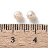 Plastic Imitation Pearl Beads FIND-M059-01A-02-3