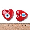 Handmade Evil Eye Lampwork Pendants LAMP-F035-11B-3