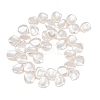 Electroplated Glass Pearl Beads Strands GL-CBA64F3-02-3