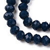 Opaque Solid Color Glass Beads Strands EGLA-A034-P10mm-D16-3
