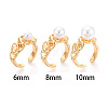 Brass Cup Peg Ring Settings LS-KK-N274-05G-4