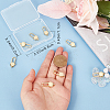 8Pcs Brass Lobster Claw Clasps KK-CN0002-38-3