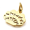 304 Stainless Steel Charms STAS-Z119-09G-2