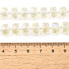 Transparent Electroplate Glass Beads Strands EGLA-P062-01A-01-4