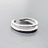 Brass Double Strands Cuff Toe Rings FS-WGE94DA-08-1
