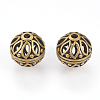 Brass Beads KK-K176-22AB-01-1