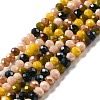 Glass Beads Strands EGLA-A034-M4mm-20-2