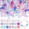   21 Style Mixed Style Acrylic & Resin Rhinestone Beads Sets OACR-PH0004-06-1