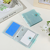 2Pcs PVC Mini Photocard Holder Book AJEW-SP0002-20B-02-3