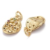 Brass Micro Pave Colorful Cubic Zirconia Pendants KK-P192-11G-3