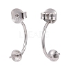 Sterling Silver Ear Nuts X-STER-P005-14-2
