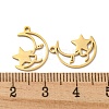 304 Stainless Steel Charms STAS-L022-215G-3