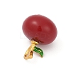 Enamel Plastic Pendants KK-G526-21G-04-2