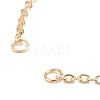Brass Cable Chain Bracelet Makings AJEW-JB00931-2