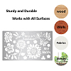 Stainless Steel Cutting Dies Stencils DIY-WH0378-011-6