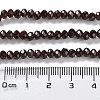 Baking Paint Imitation Jade Glass Bead Strands X-DGLA-A034-J4MM-A11-3