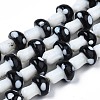 Mushroom Handmade Lampwork Beads Strands LAMP-R116-11A-1