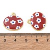 Printed Brass Pendants KK-CBAF9BC-17G-4