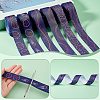 6 Styles Baseball Theme Polyester Ribbon OCOR-GA0001-97-4