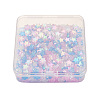 Beadthoven 480Pcs 3 Colors Star Transparent Acrylic Beads DIY-BT0001-17-11