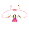 Bohemian Style Angel Loom Pattern DB Seed Beads Bracelets XC4039-2