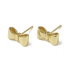 Rack Plating Brass Stud Earrings EJEW-U006-03G-1