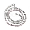 Transparent Gradient Color Glass Beads Strands X1-GLAA-H021-01B-12-4