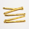 Tibetan Style Bar Links connectors TIBE-A14039-AG-LF-1
