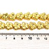 Electroplate Glass Beads Strands EGLA-V001-02G-4