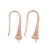 Rack Plating Brass Earring Hooks KK-CBAA482-01RG-1