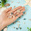 Beadthoven 30Pcs 5 Colors Natural Cultured Freshwater Pearl Pendants FIND-BT0001-24-8