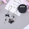 4Pcs Alloy Mobile Strap Sets DIY-SZ0009-99-4