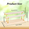2-Tier Wood Ring Display Stands RDIS-WH0002-21G-01-2