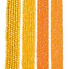 Electroplate Glass Beads Strands EGLA-A044-P6mm-B29-2