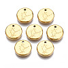 316 Surgical Stainless Steel Charms STAS-S116-418D-G-1